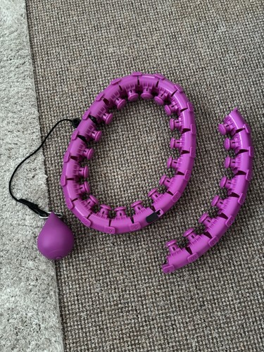 Weighted hula hoop with - weighted,