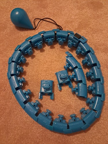Weighted blue hula - weighted,