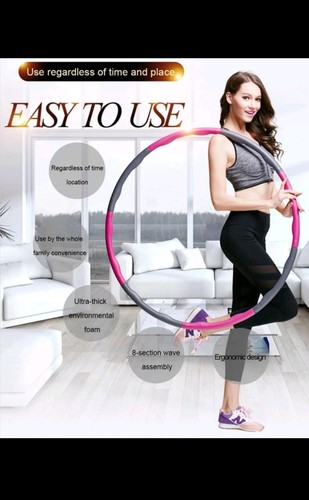 100cm 1kg weighted hula hoop - 1kg,