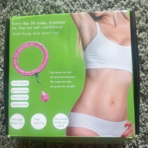 Weighted fitness hula hoop - fitness, 25