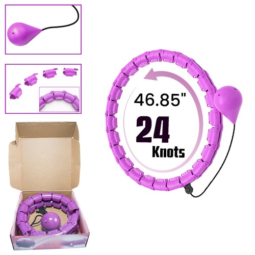 Smart weighted hula hoop - weighted, 24