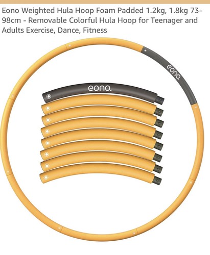 Weighted hula hoop - weighted,