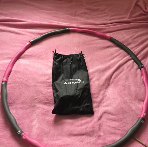 Collapsible 1kg weighted hula - collapsible,