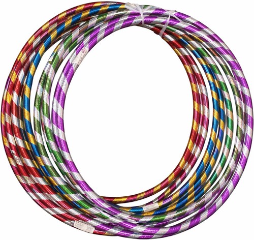 Lightweight glitter hula - hula, hoop