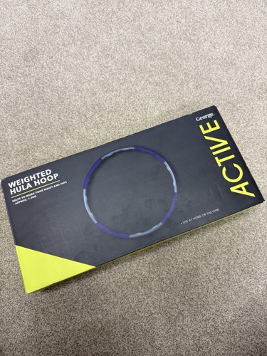 George weighted hula hoop to - weighted,