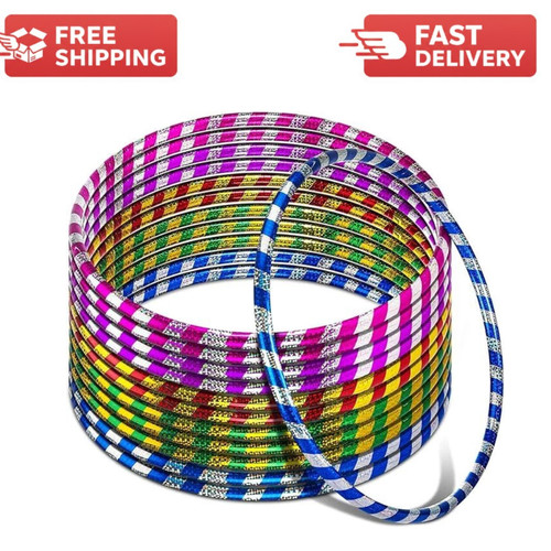 Hula hoop multi colour stripy - hula,