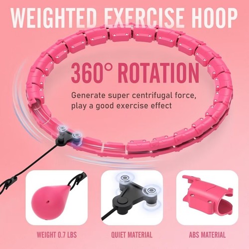 Weighted smart hula - smart, hoop