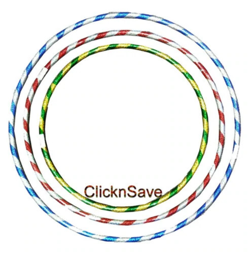 Multicolour hoola hoop - hoola,